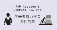 MESSAGE & HISTORY 代表者あいさつ・会社沿革